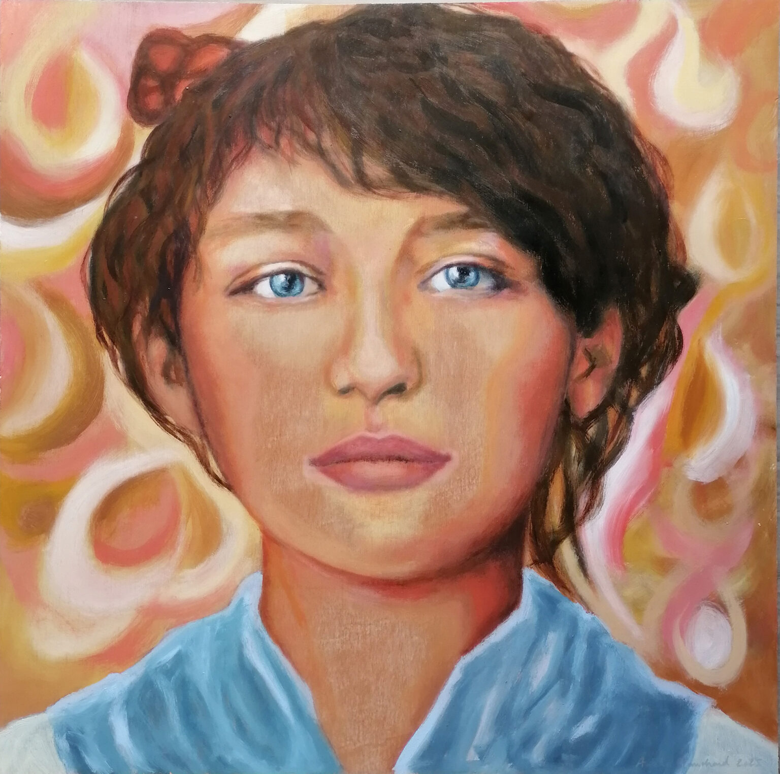 Camille Claudel - 80 x 80 cm - 620 € (non encadrée)